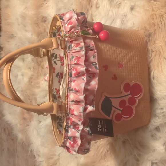 Disney Cherry Tan Handbag - Picture 2 of 12
